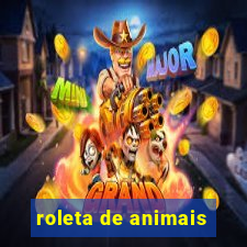 roleta de animais